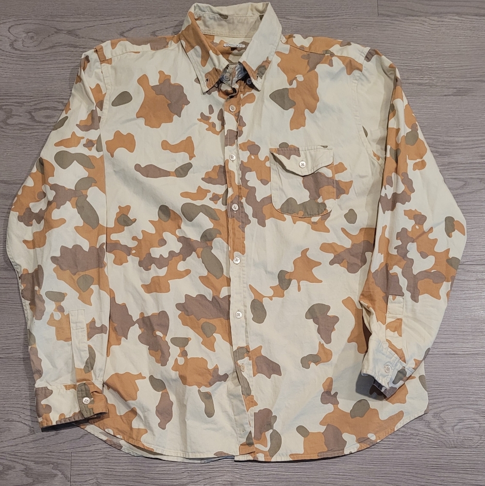 Excellent Condition Steven Alan Camo Shirt Mens XL